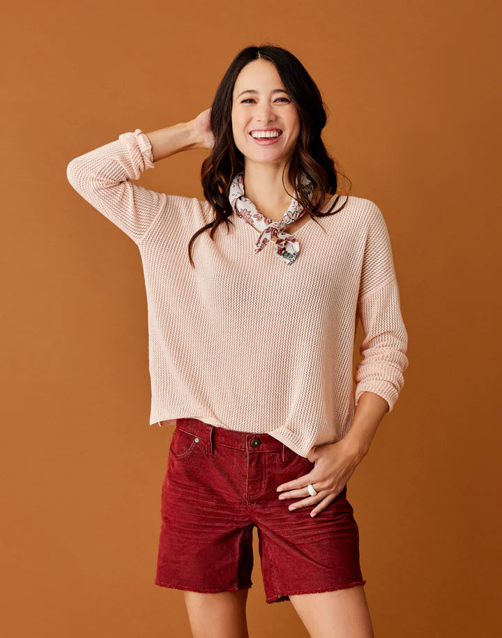 Carve Design - ZELLA MESH PULLOVER